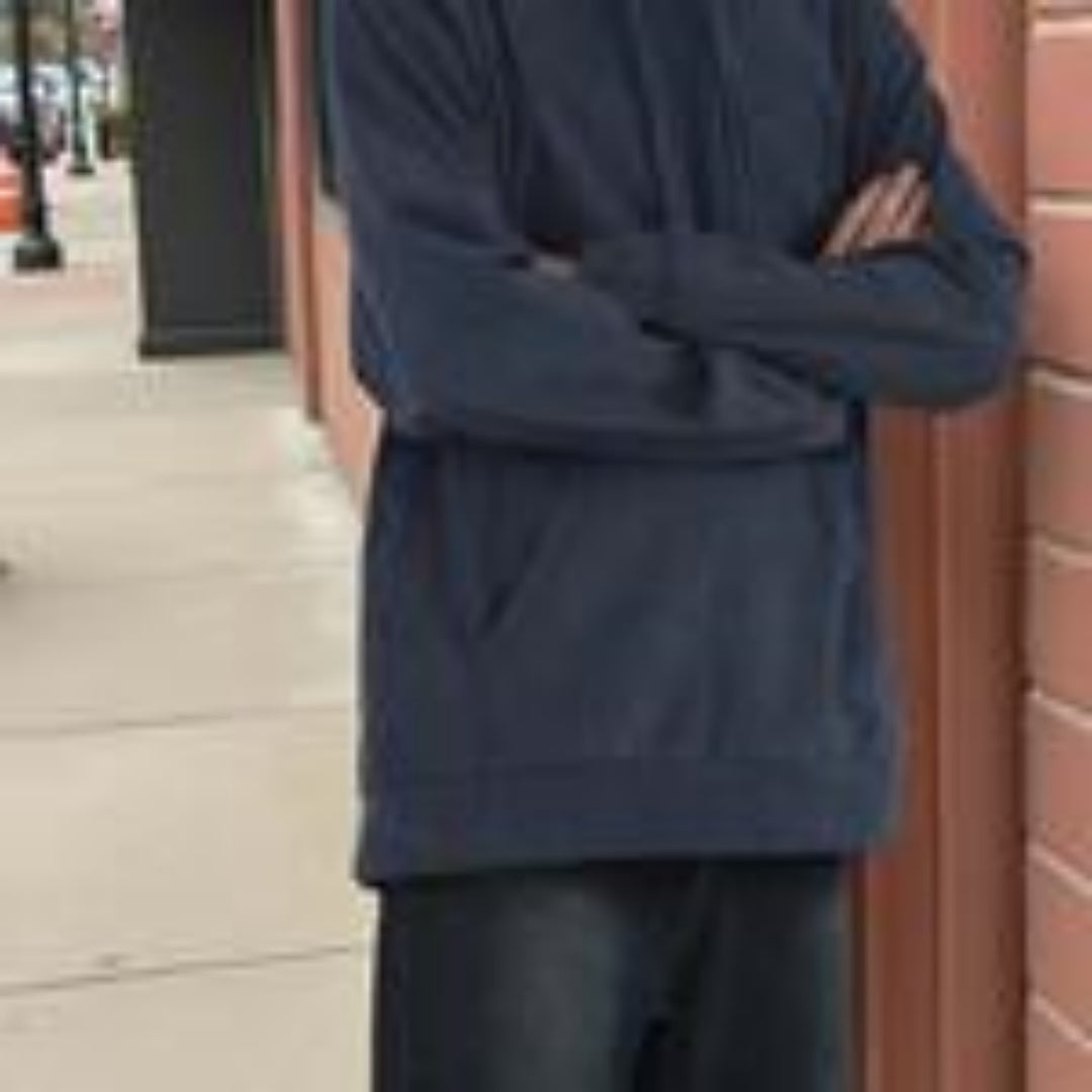 European And American Sizes Jacquard Round Neck Hoodie For Men And Women
