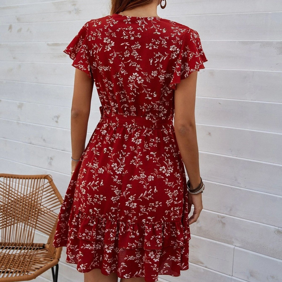 Ladies Printed Dress