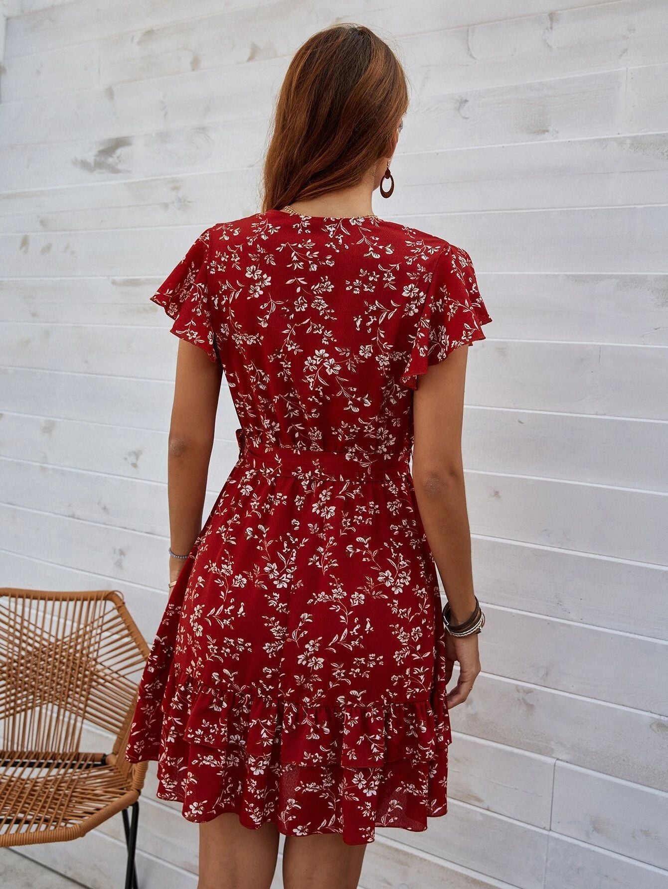 Ladies Printed Dress